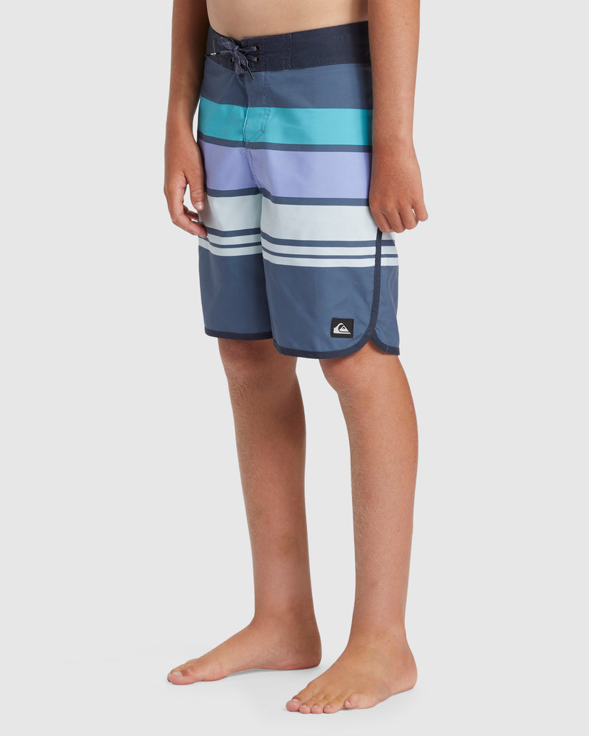 Boys 8-16 Everyday Stripe 17" Boardshorts