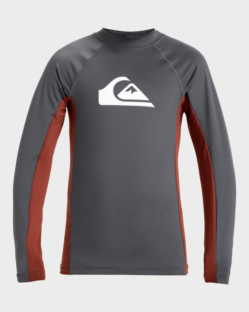 Boys 8-16 Everyday Long Sleeve UPF 50 Surf T-Shirt