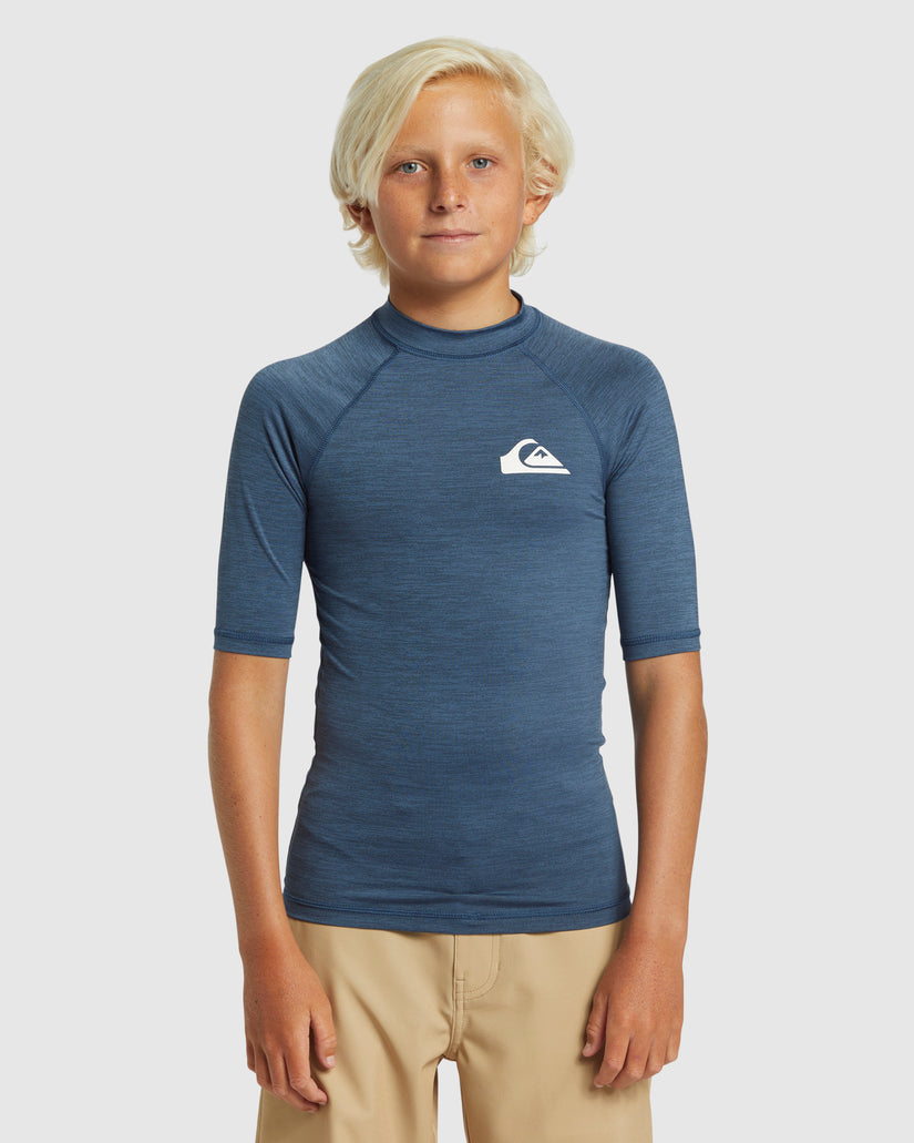 Boys 8-16 Everyday Short Sleeve UPF 50 Rash Vest