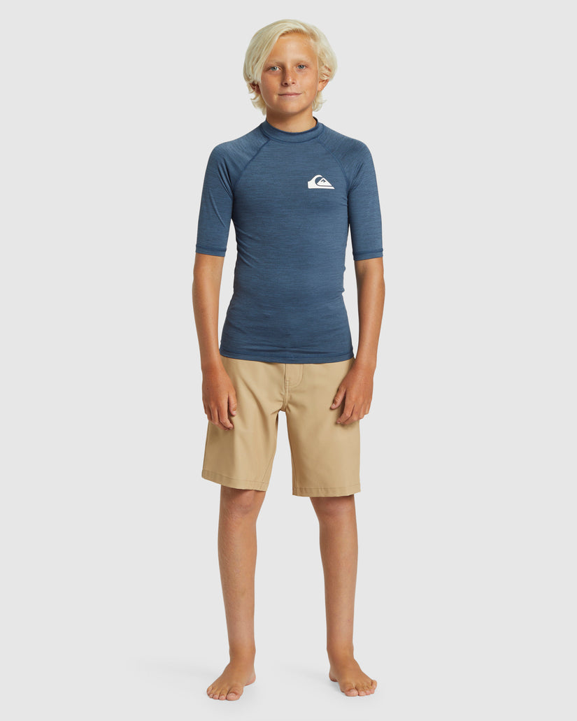 Boys 8-16 Everyday Short Sleeve UPF 50 Rash Vest