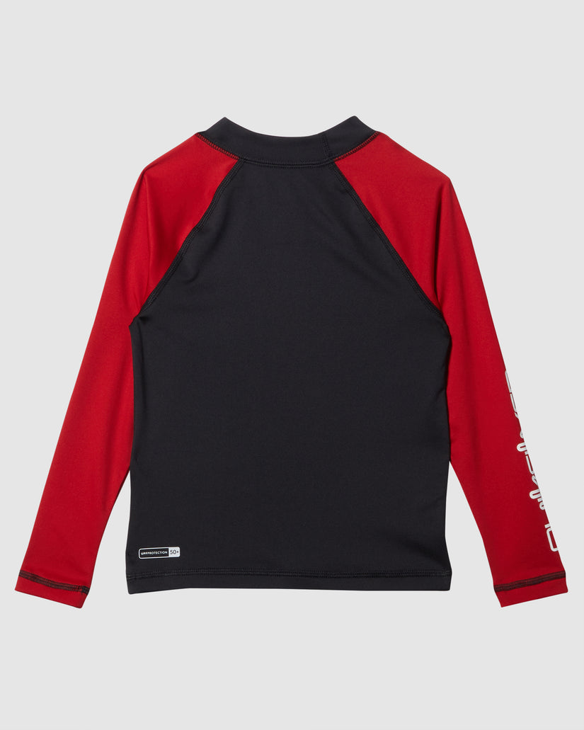 Boys 2-7 Everyday Long Sleeve UPF 50 Rash Vest