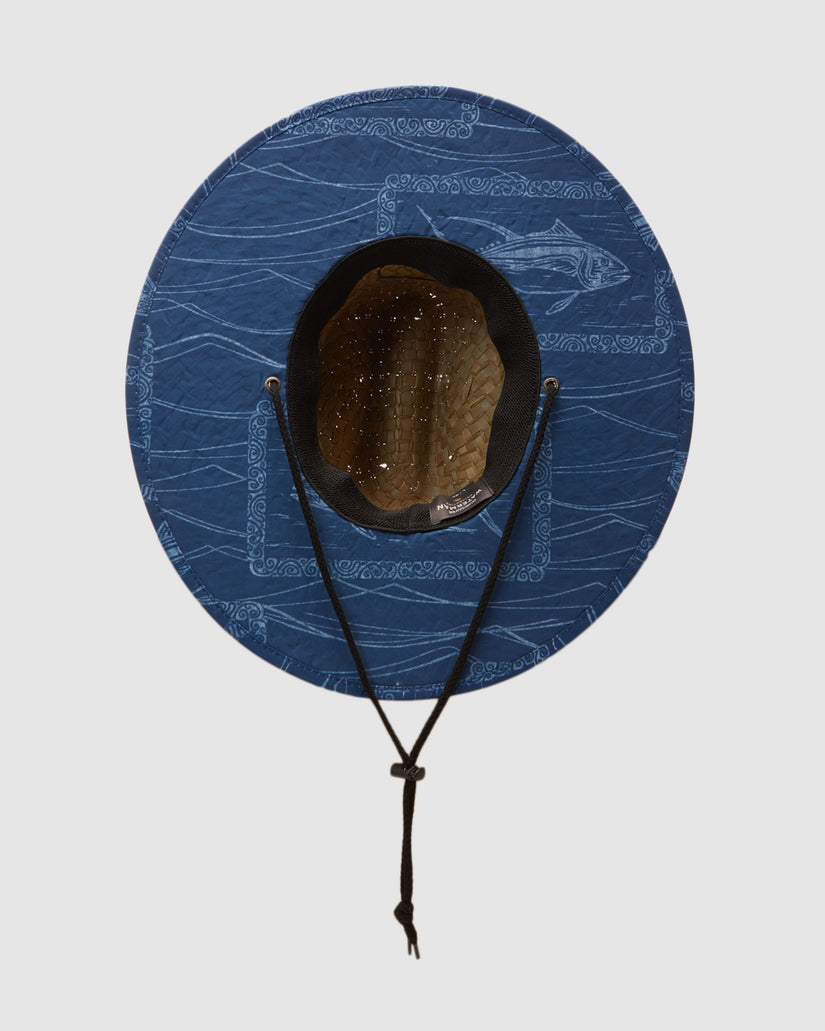 Mens Waterman Outsider Straw Lifeguard Hat