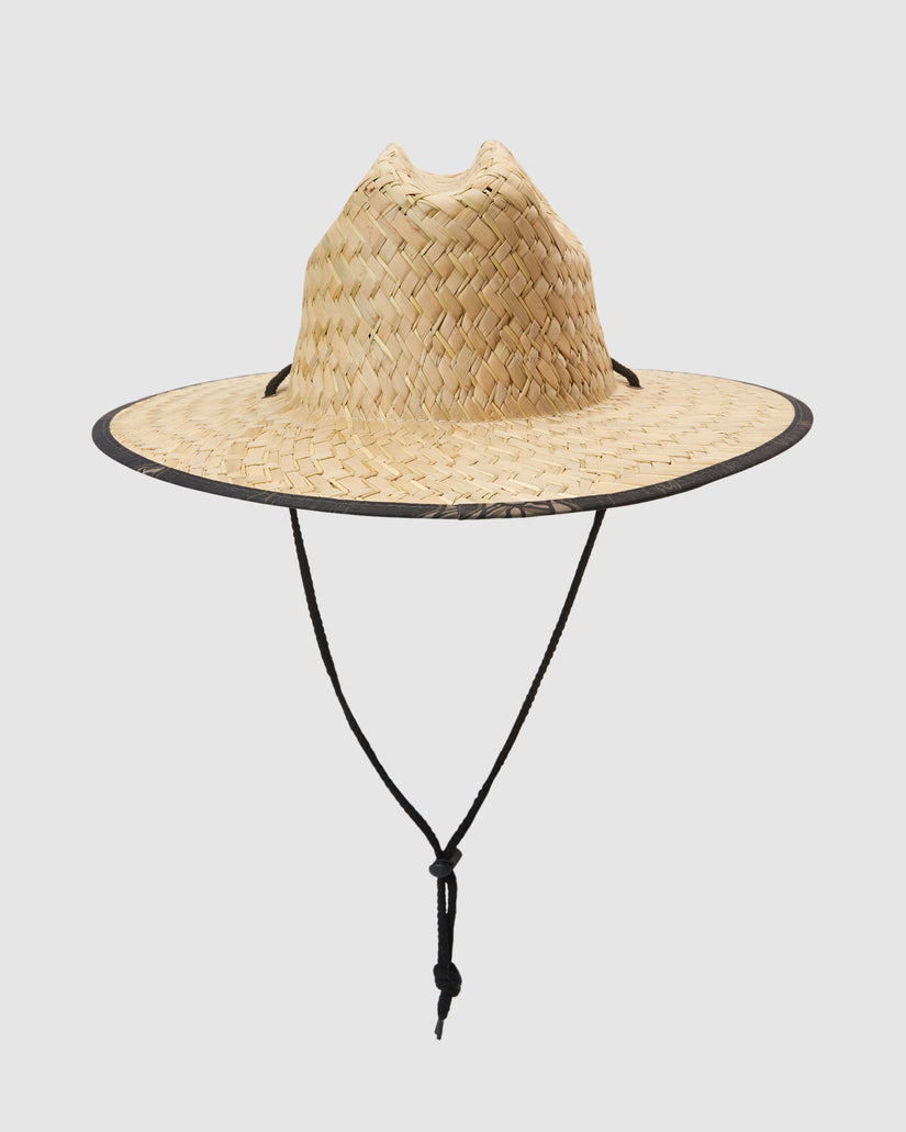 Mens Waterman Outsider Straw Lifeguard Hat
