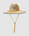 Mens Waterman Dredged Lifeguard Straw Hat