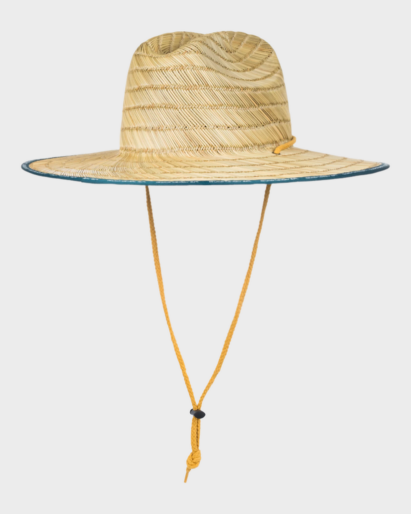 Mens Waterman Dredged Lifeguard Straw Hat
