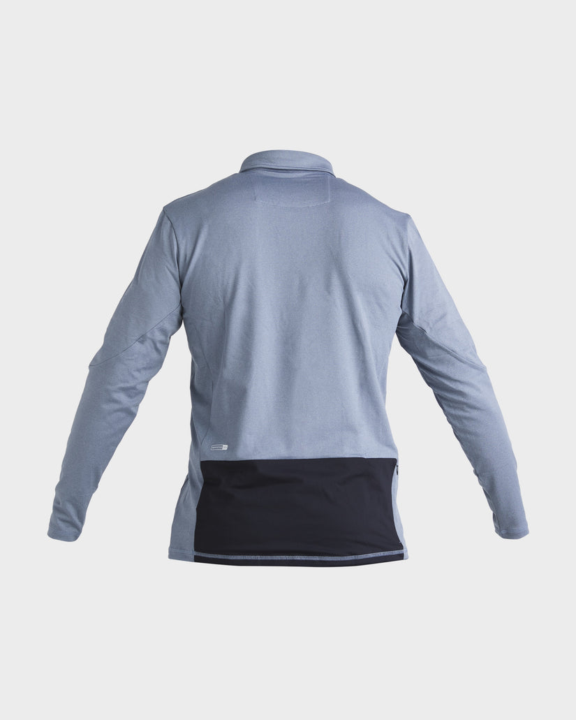 Mens Baitball Long Sleeve UPF 50 Surf Polo Shirt