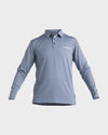 Mens Baitball Long Sleeve UPF 50 Surf Polo Shirt