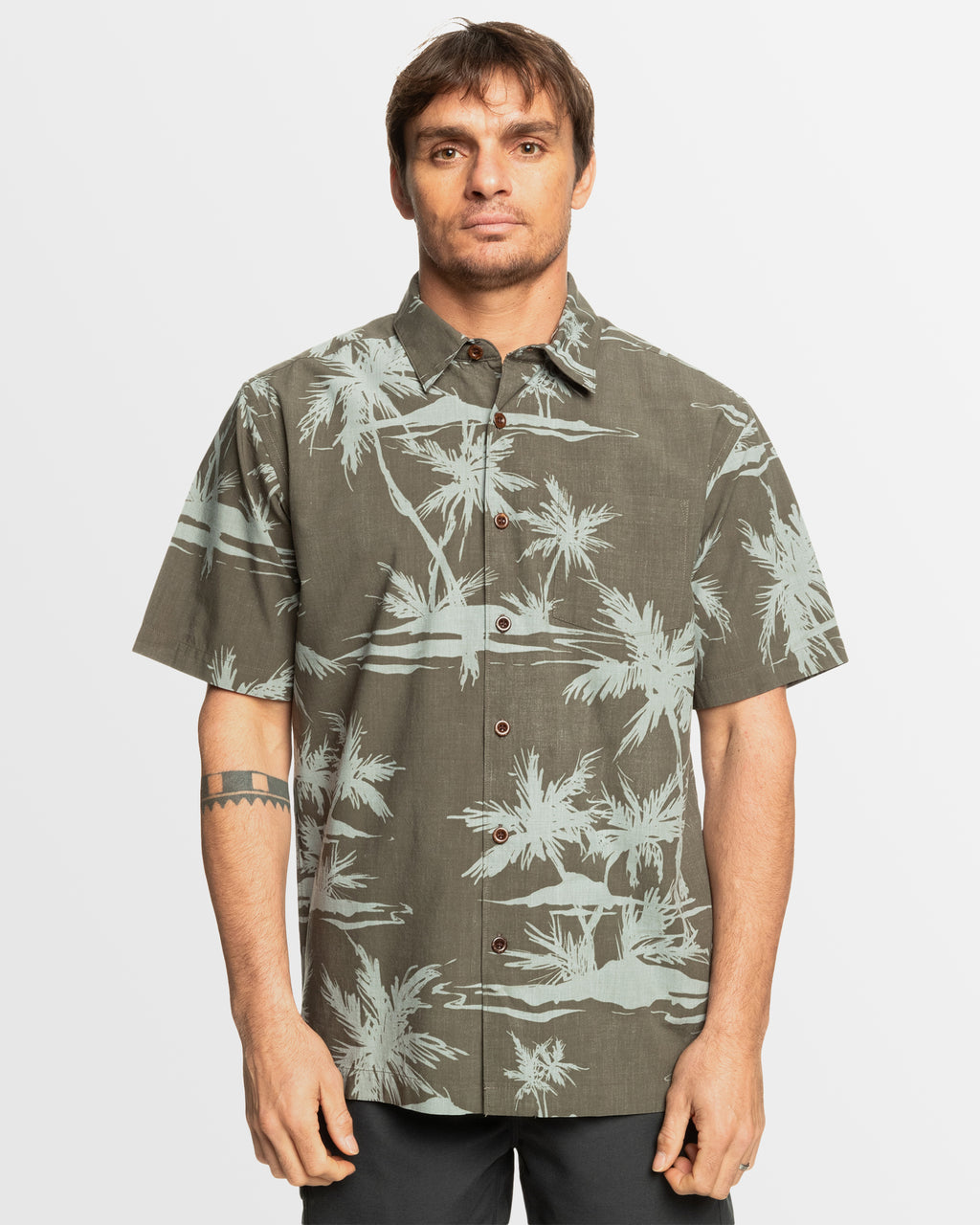 Mens Palmz Short Sleeve Shirt
