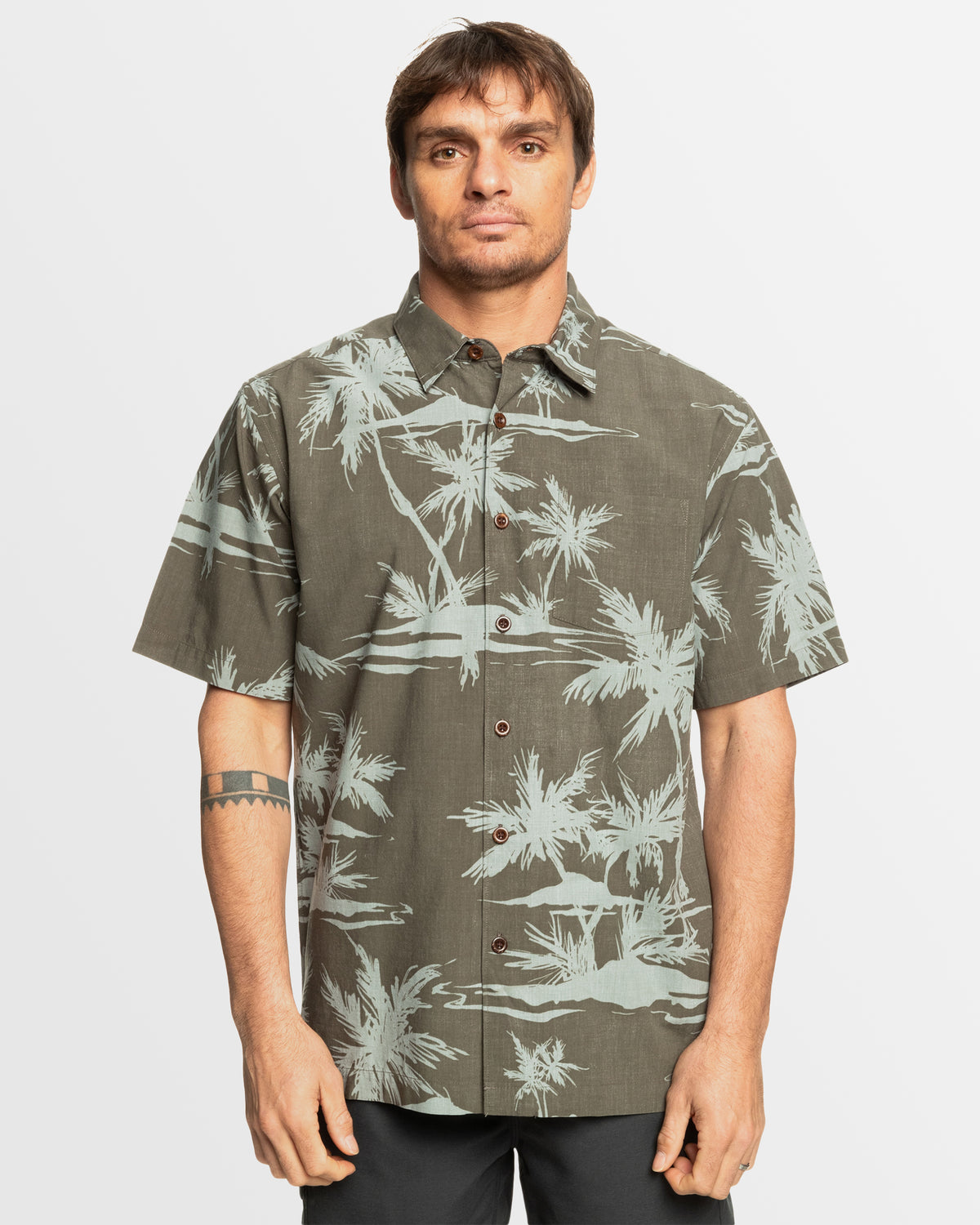 Mens Palmz Short Sleeve Shirt