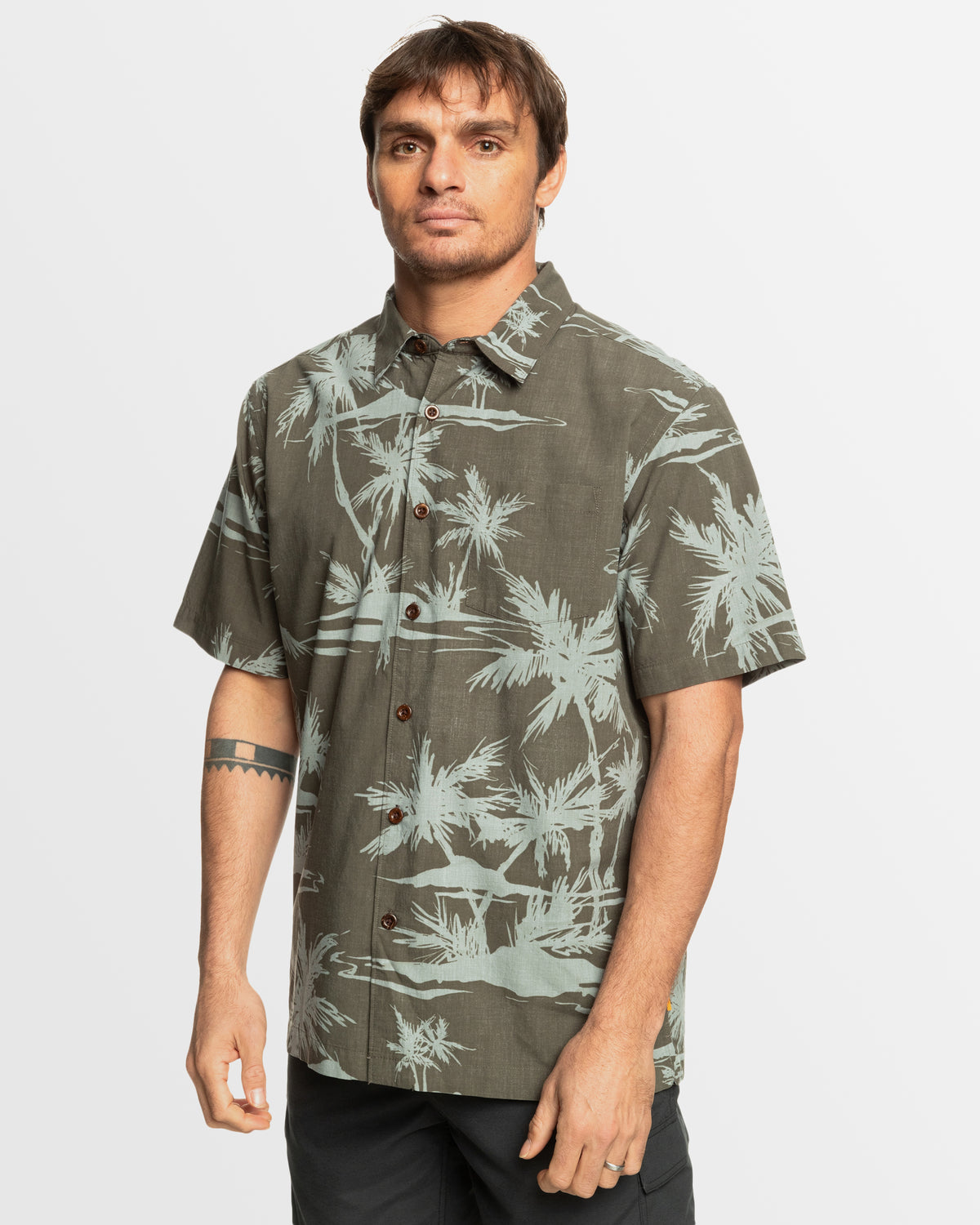 Mens Palmz Short Sleeve Shirt