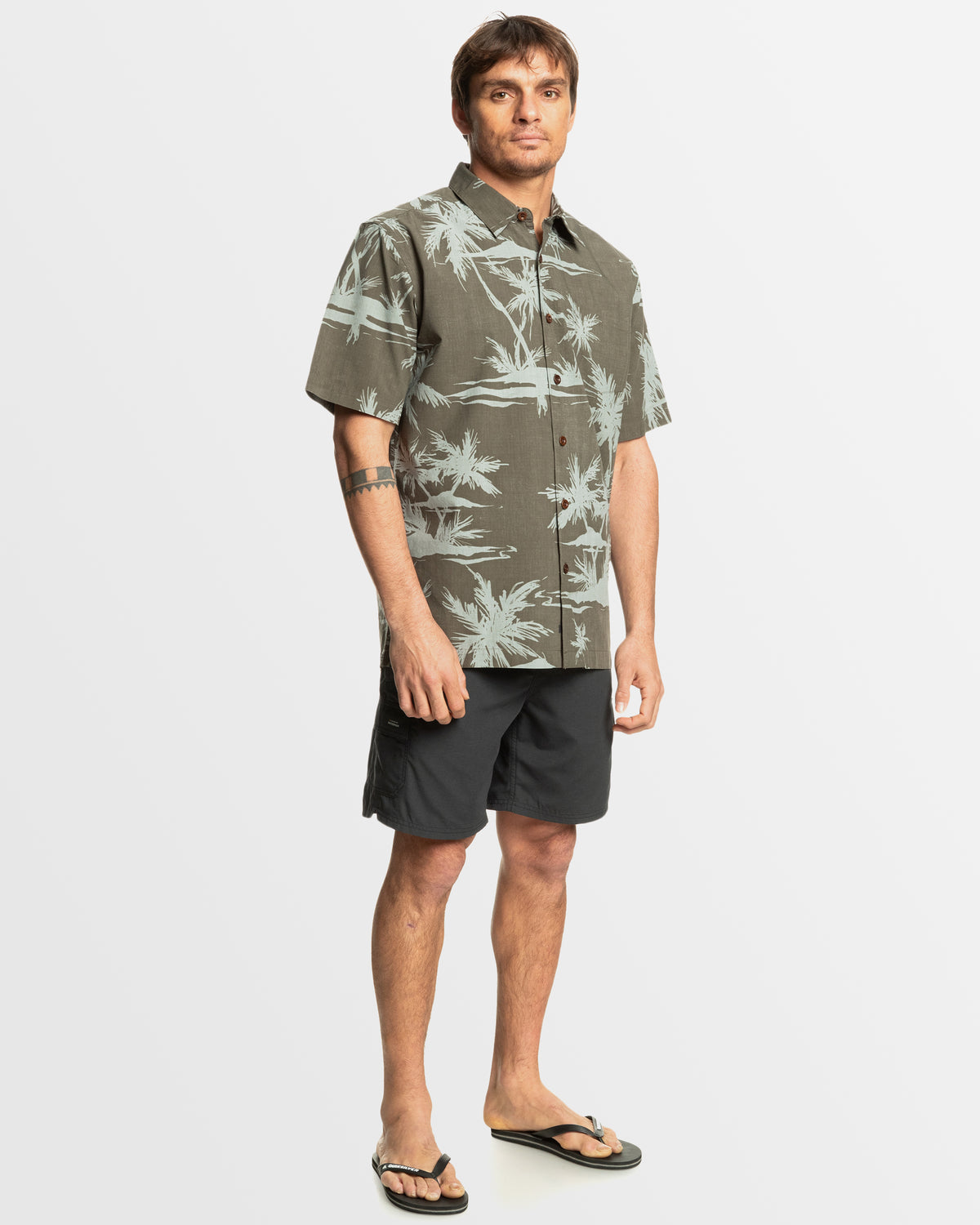 Mens Palmz Short Sleeve Shirt