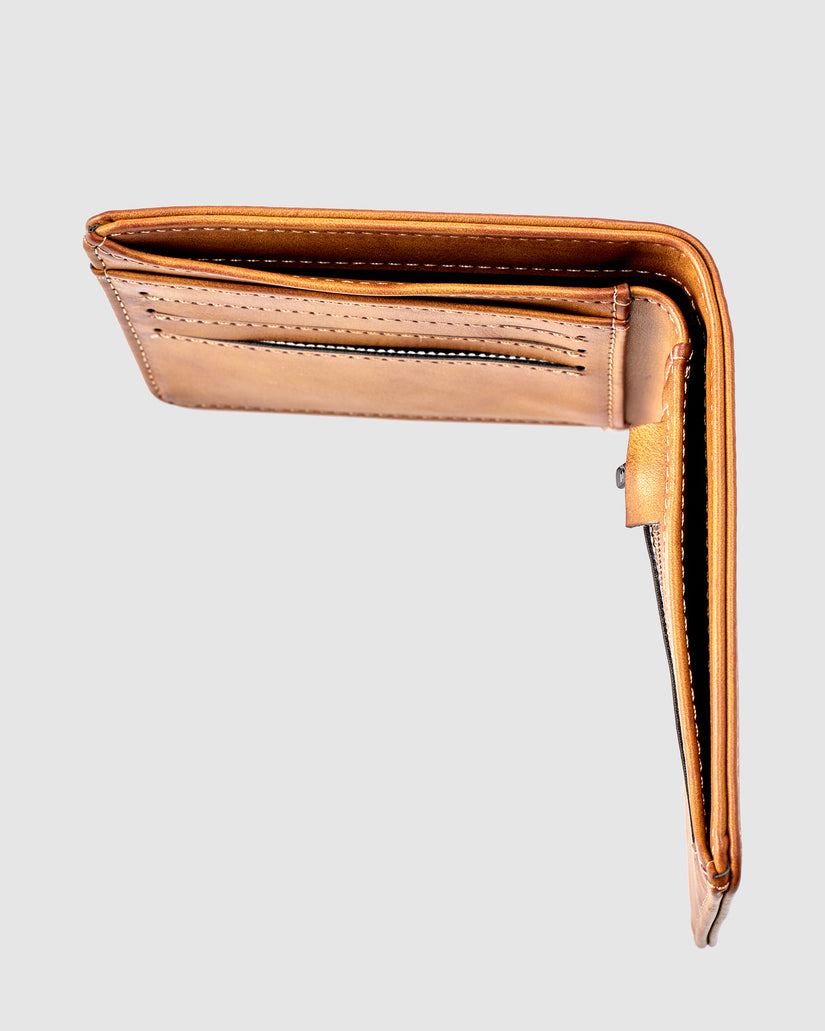 Mens Slim Rays Bi Fold Wallet