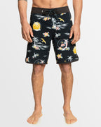 Mens Highline Scallop 19" Boardshorts