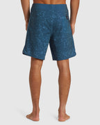 Mens Scallop Blank Canvas 18" Boardshorts