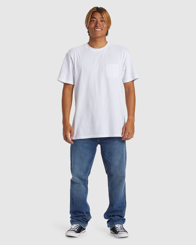 Mens Modern Wave Aged Regular Fit Jeans