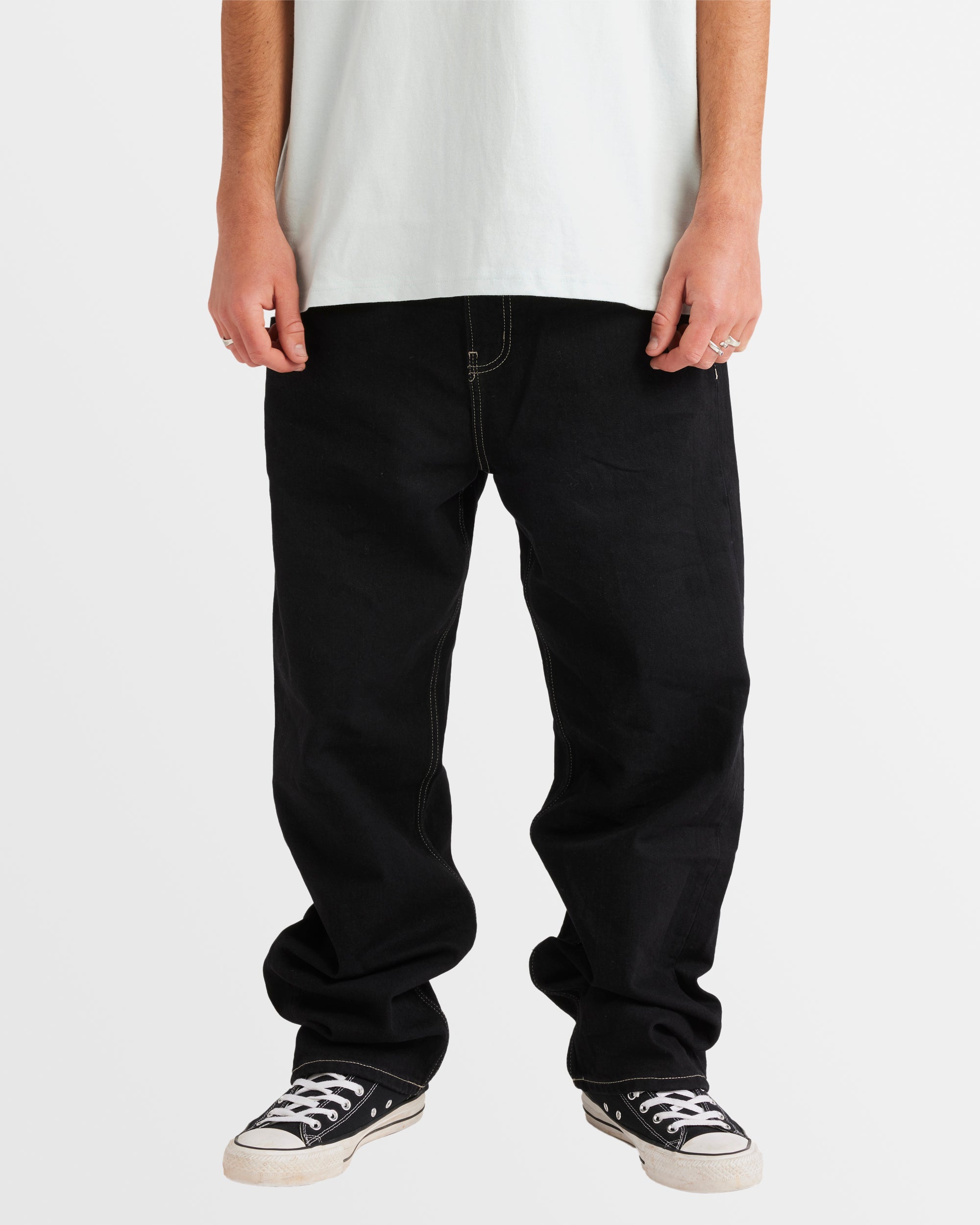 Mens Saturn Baggy Denim Jeans Australia
