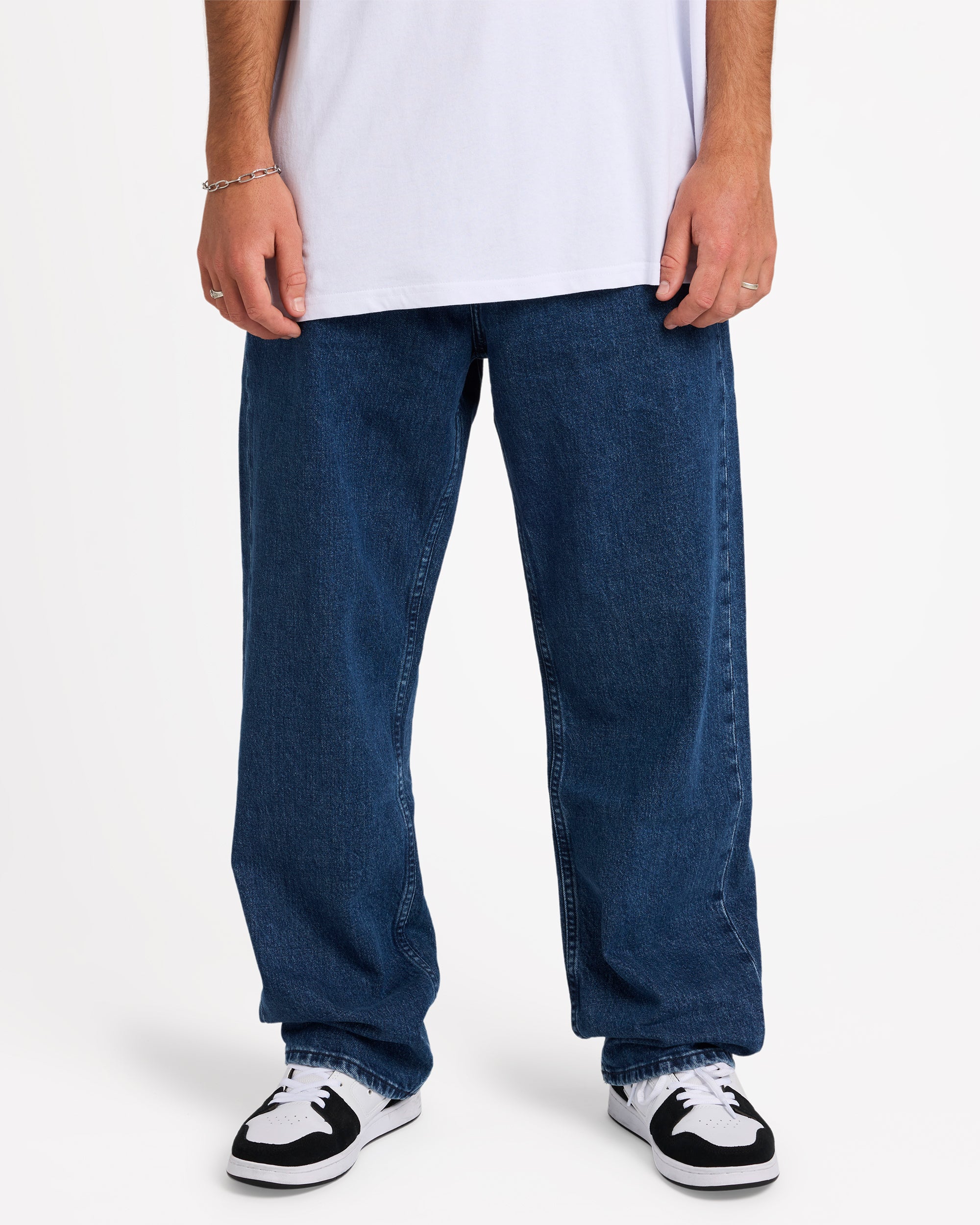 Mens Mercurry Baggy Denim Jeans Mens Mercurry Baggy Denim Jeans