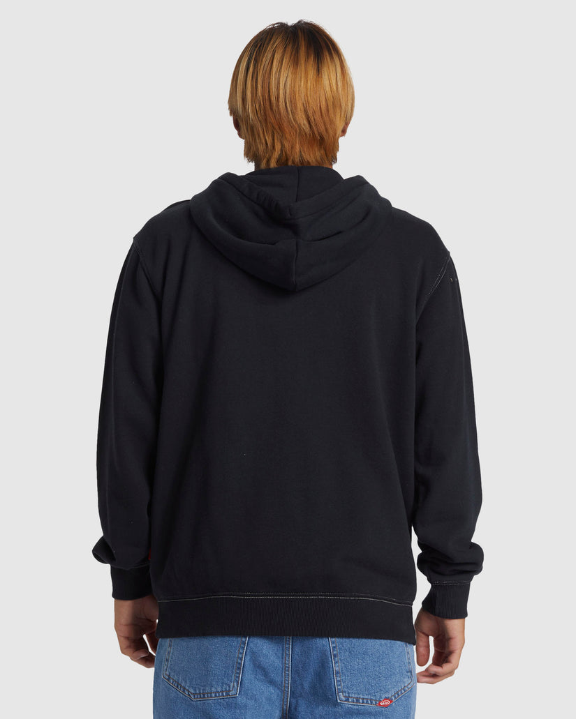 Mens Saturn Chrome Zip-Up Hoodie
