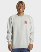 Mens Graphic Mix Pullover Sweatshirt