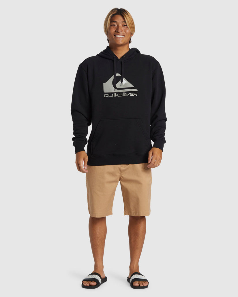 Mens Big Logo Pullover Hoodie