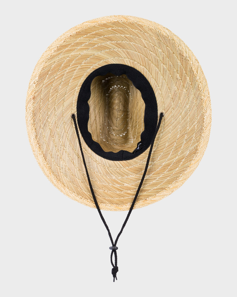 Mens Pierside Lifeguard Straw Hat