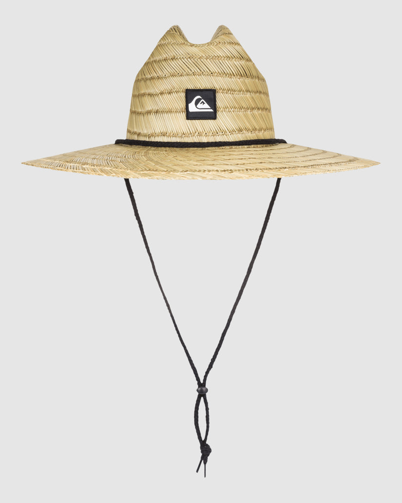 Mens Pierside Lifeguard Straw Hat