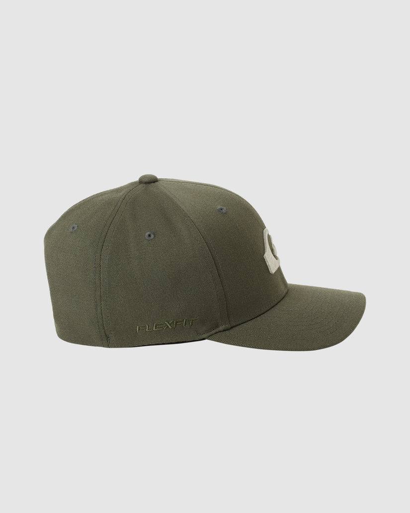Mens Mountain And Wave Flexfit Baseball Cap