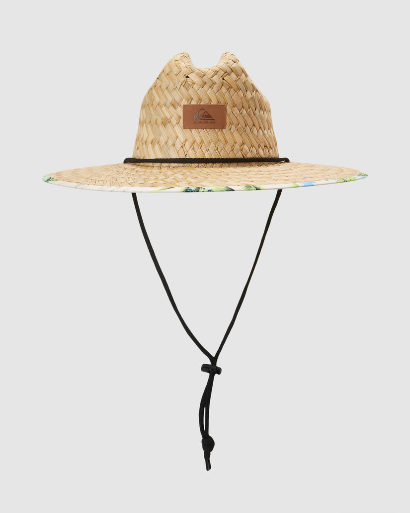 Mens Pierside Lifeguard Straw Hat
