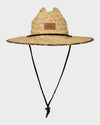 Mens Pierside Print Straw Hat