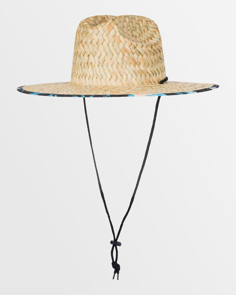 Mens Pierside Lifeguard Straw Hat