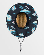 Mens Pierside Lifeguard Straw Hat