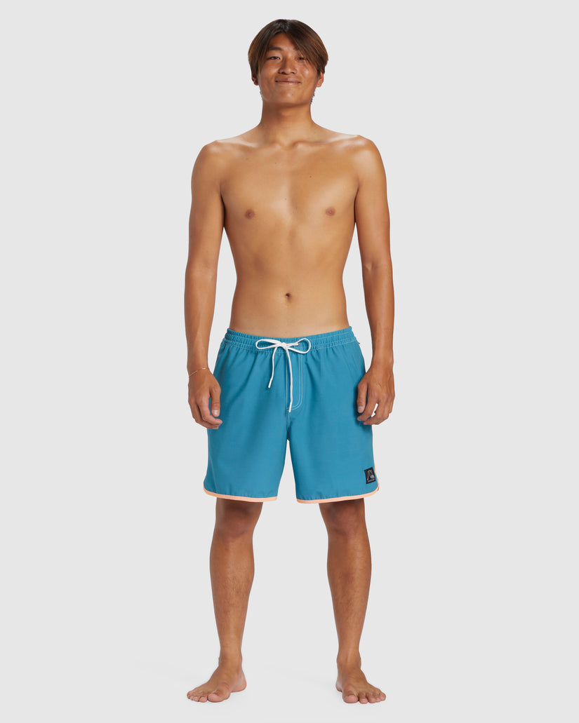 Mens Original Scallop Volley 17" Swim Shorts