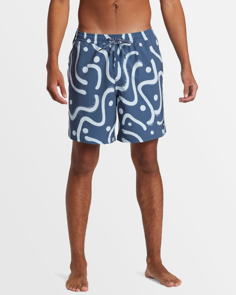 Mens Surfsilk Mix Volley 17" Swim Shorts