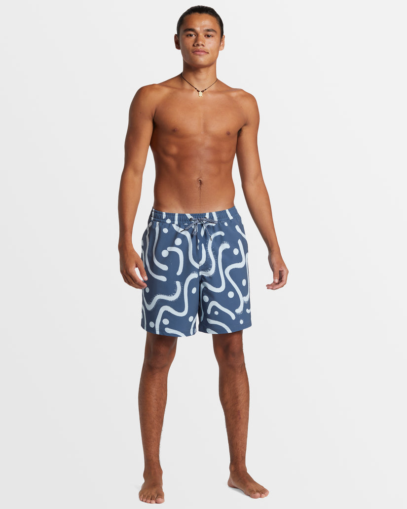 Mens Surfsilk Mix Volley 17" Swim Shorts