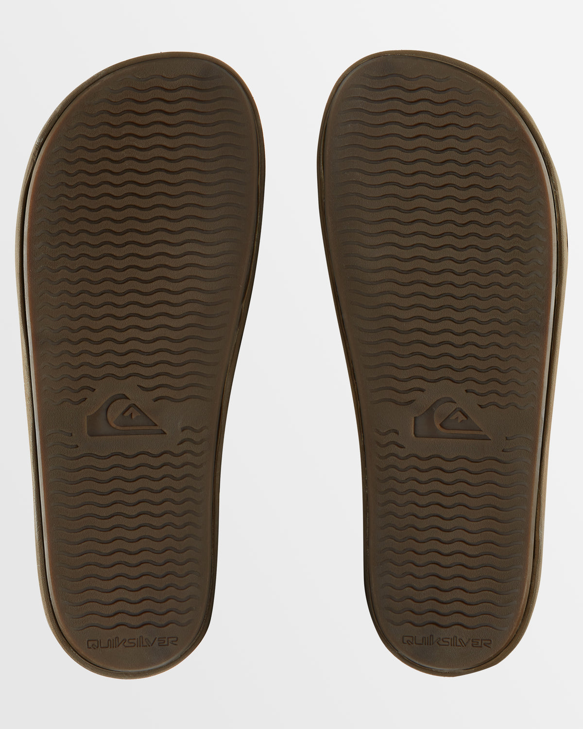 Mens Rivi Leather Double Adjust Slides