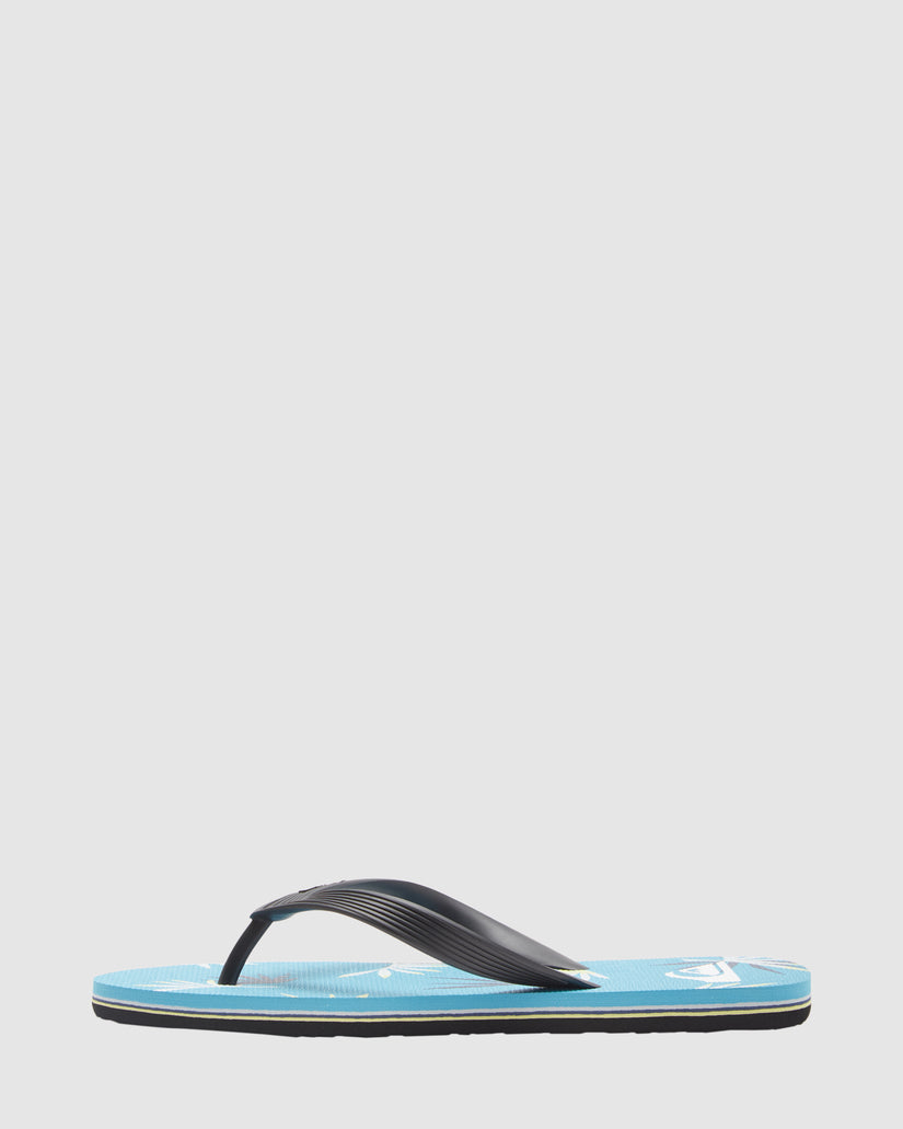 Mens Molokai Art Beach Thongs