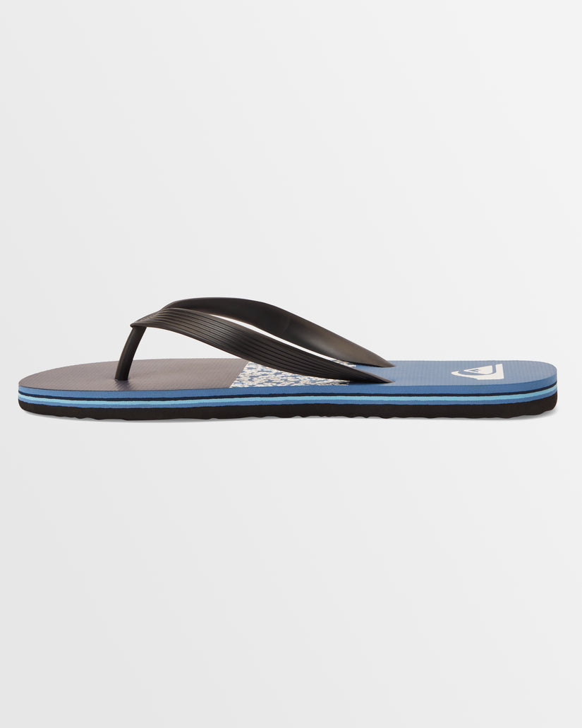 Mens Molokai Art Beach Thongs