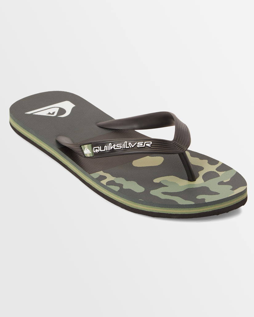 Mens Molokai Art Beach Thongs