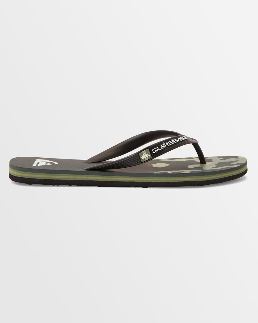 Mens Molokai Art Beach Thongs