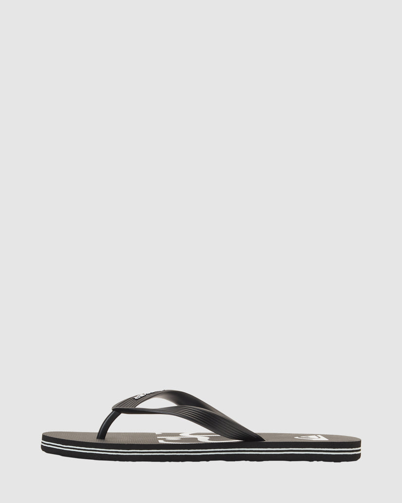 Mens Molokai Art Beach Thongs