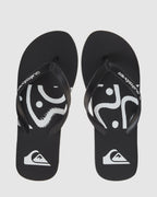 Mens Molokai Art Beach Thongs