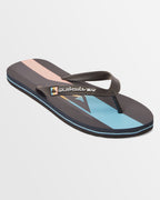 Mens Molokai Art Beach Thongs