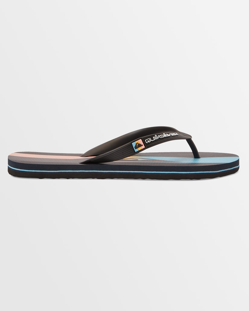 Mens Molokai Art Beach Thongs