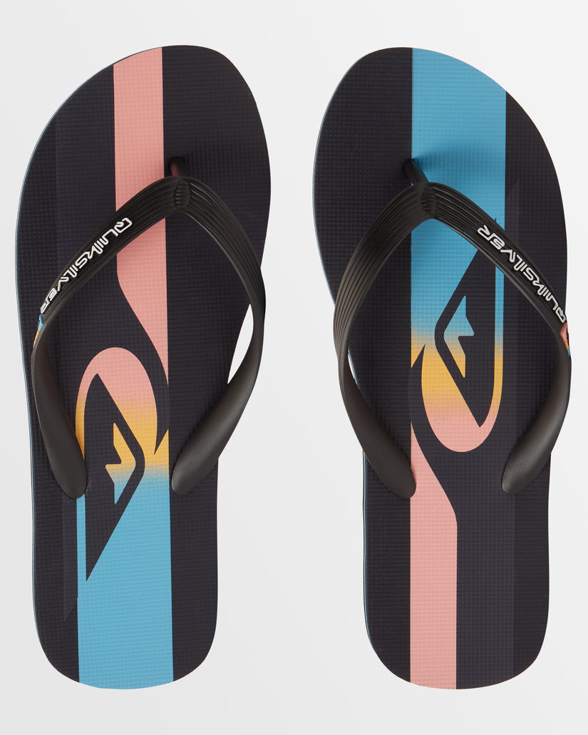 Mens Molokai Art Beach Thongs