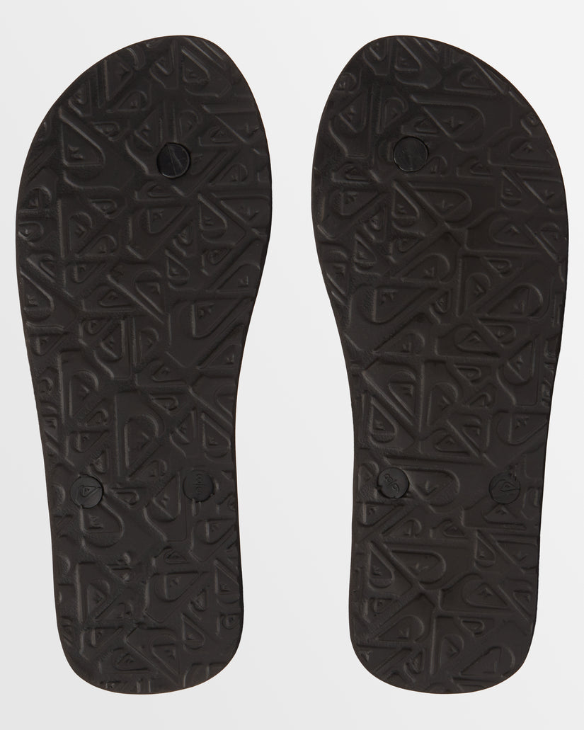 Mens Molokai Stripe Beach Thongs