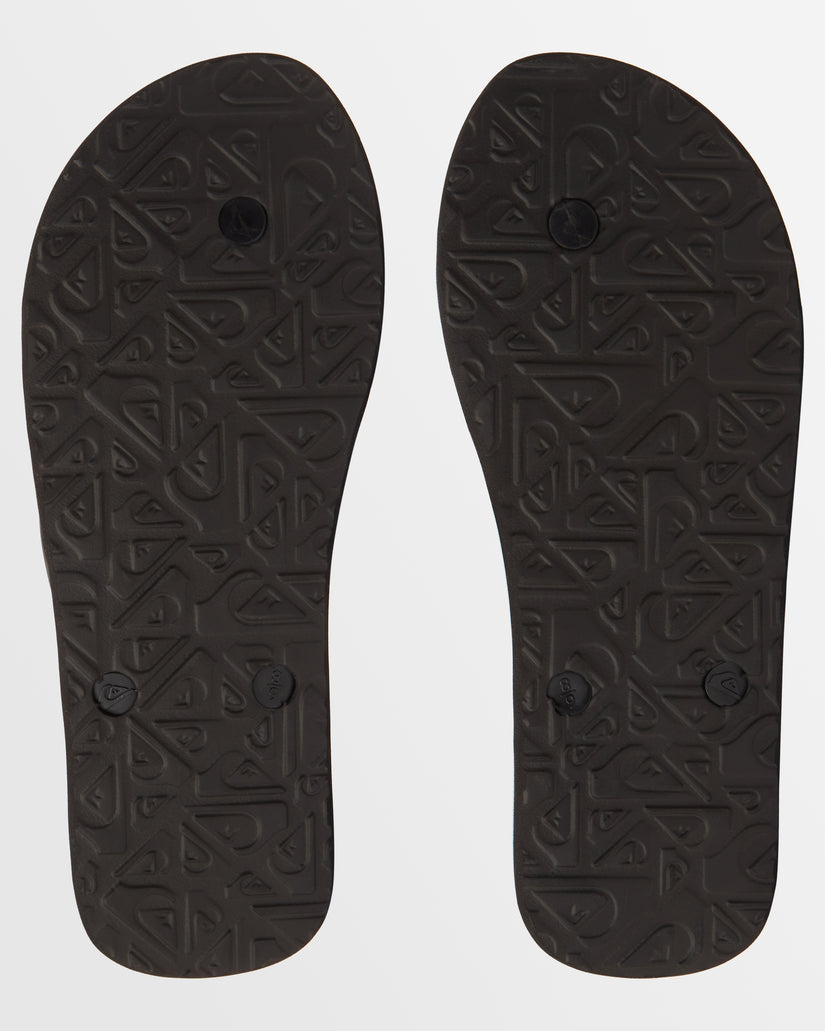 Mens Molokai Stripe Beach Thongs