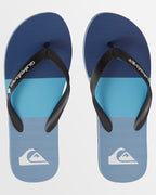 Mens Molokai Stripe Beach Thongs