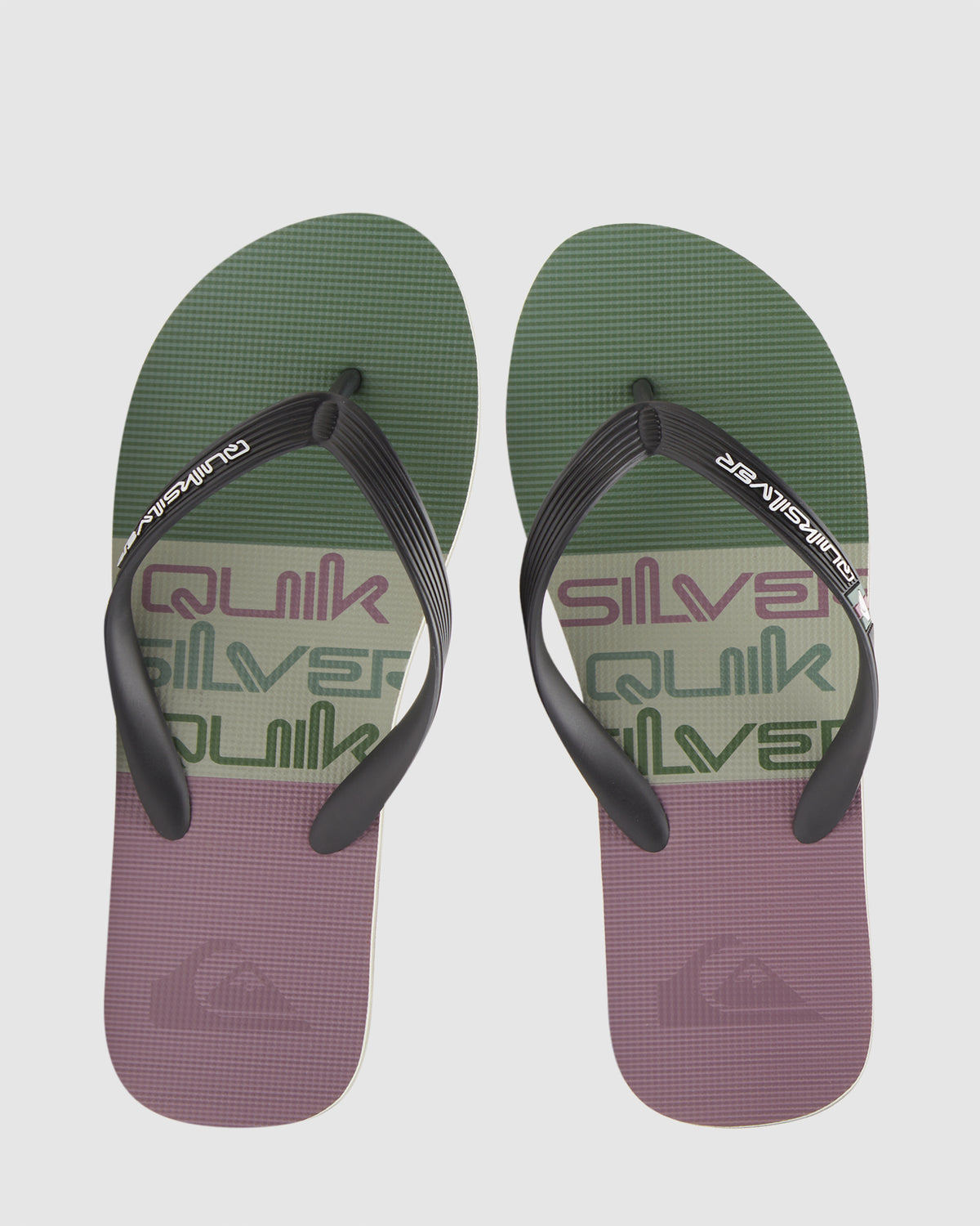 Mens Molokai Stripe Beach Thongs