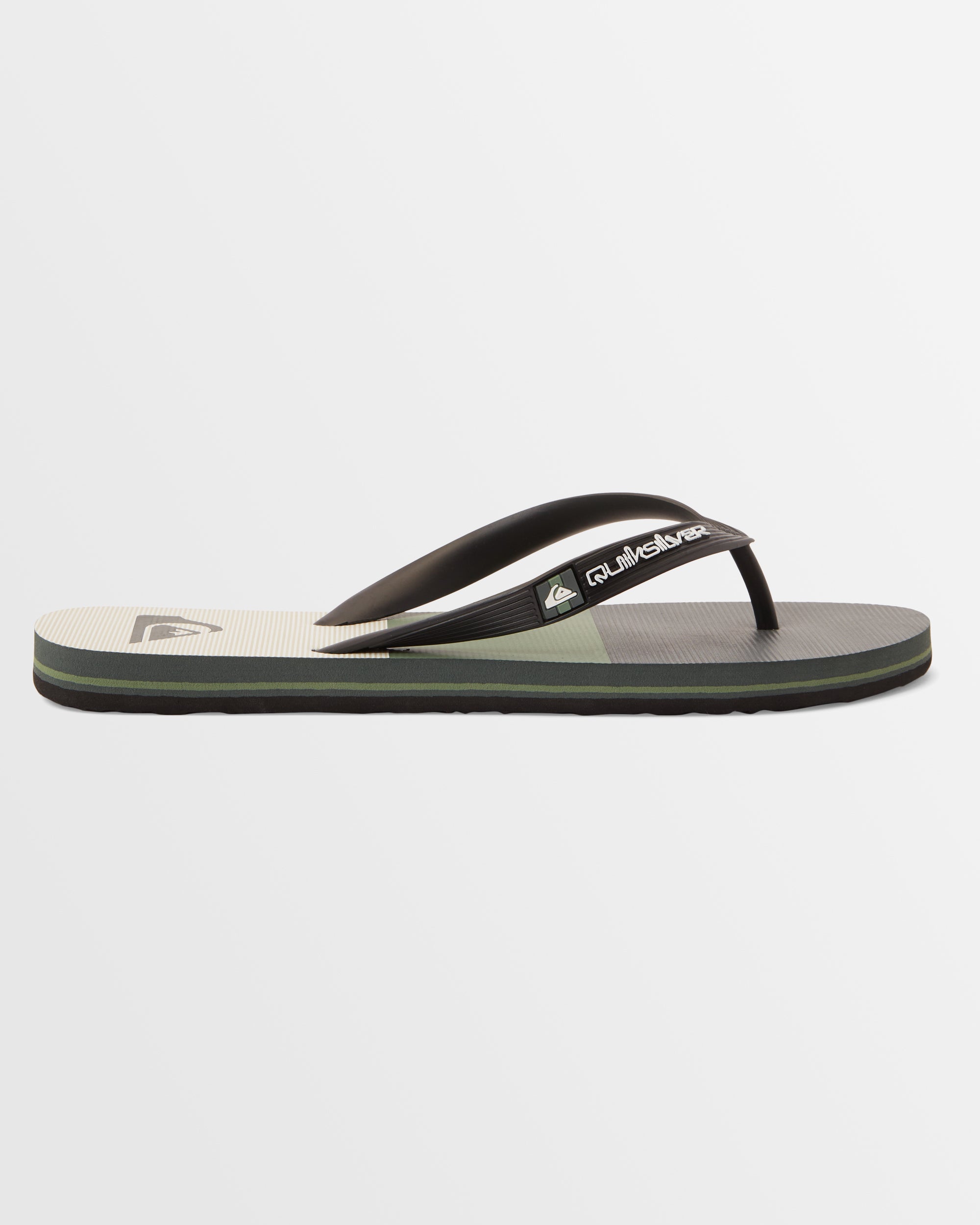 Mens Molokai Stripe Beach Thongs