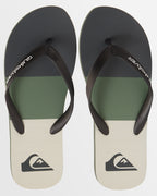 Mens Molokai Stripe Beach Thongs